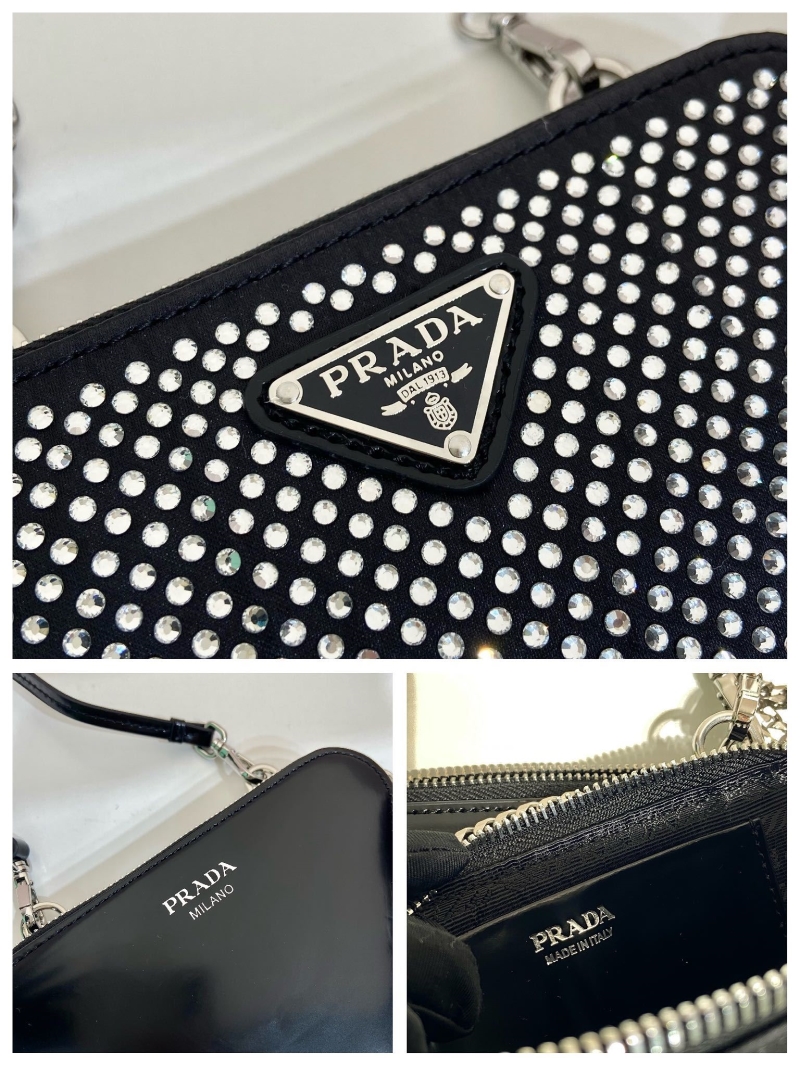 Pra*a triangle pouch